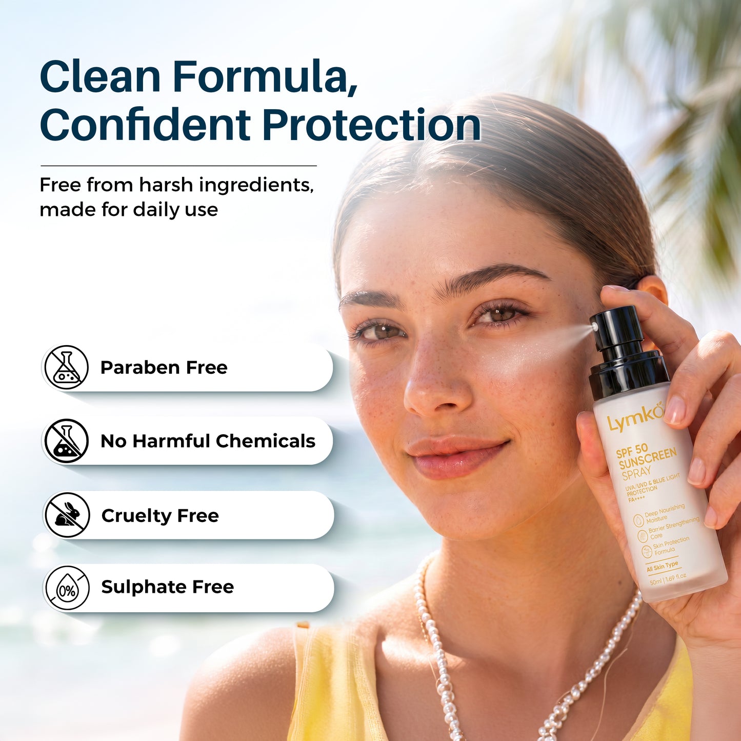 SPF 50 Sunscreen Spray