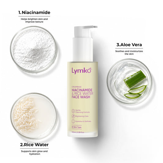 Niacinamide & Rice Water Face Wash