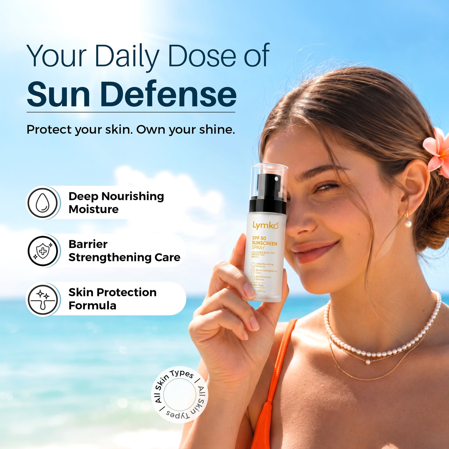 SPF 50 Sunscreen Spray