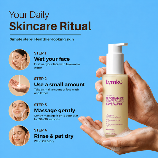 Facewash + Vitamin C Brightening Face Serum + sun scream