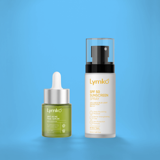 Anti Acne Face Serum + sun scream