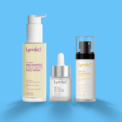 Facewash + Retinol Anti-Aging Serum + sun scream