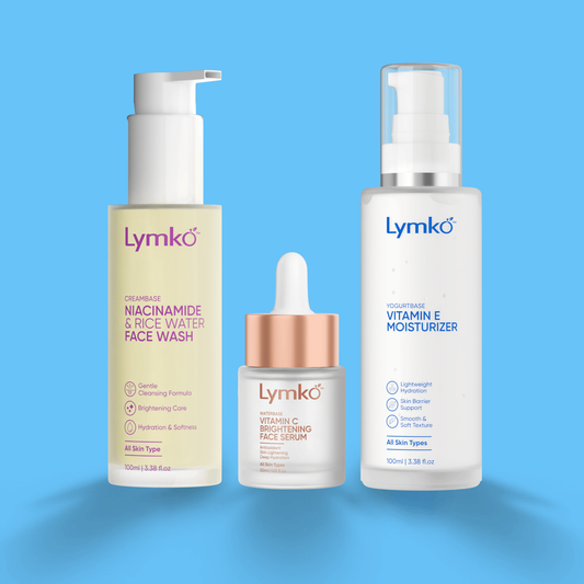 Facewash + Vitamin C Brightening Face Serum + MOISTURISER