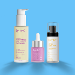 Niacinamide & Rice Water Face Wash + Pigmentation Correcting Serum + SPF 50 Sunscreen Spray