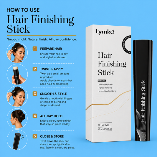 Normal + Black hair finishing stick